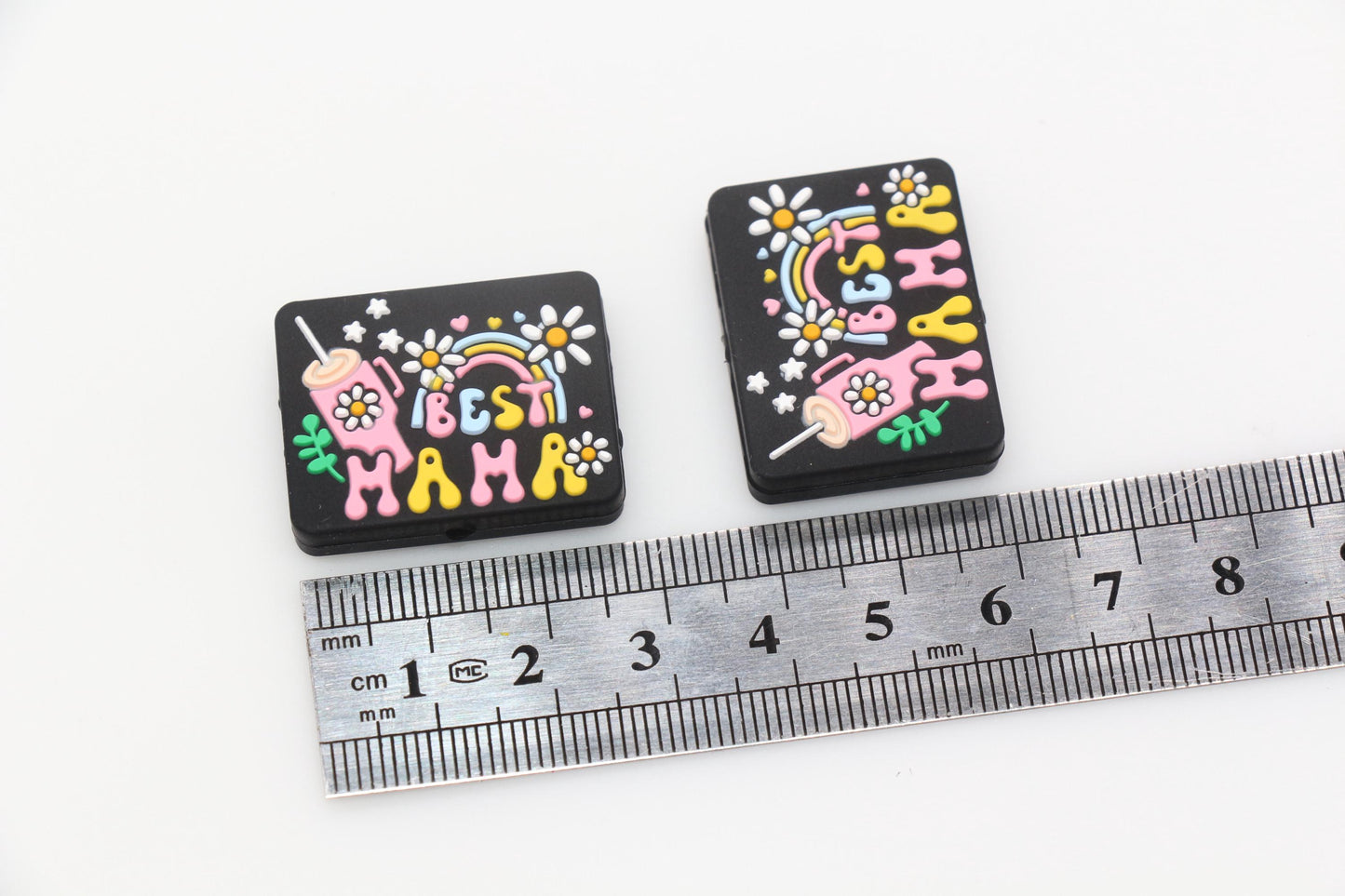 Best Mama Beads, Mama Silicone Beads, Silicone Chunky Beads, Silicone Loose Beads, Focal Beads #721