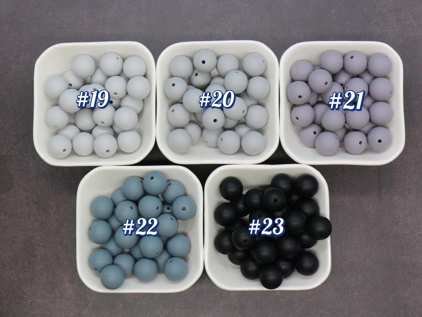 15mm Earth tones Silicone Beads for Bracelets, Soft Round DIY Jewelry Beads, Keychain Craft Supplies, Silicone Beads for DIY Jewelry Making
