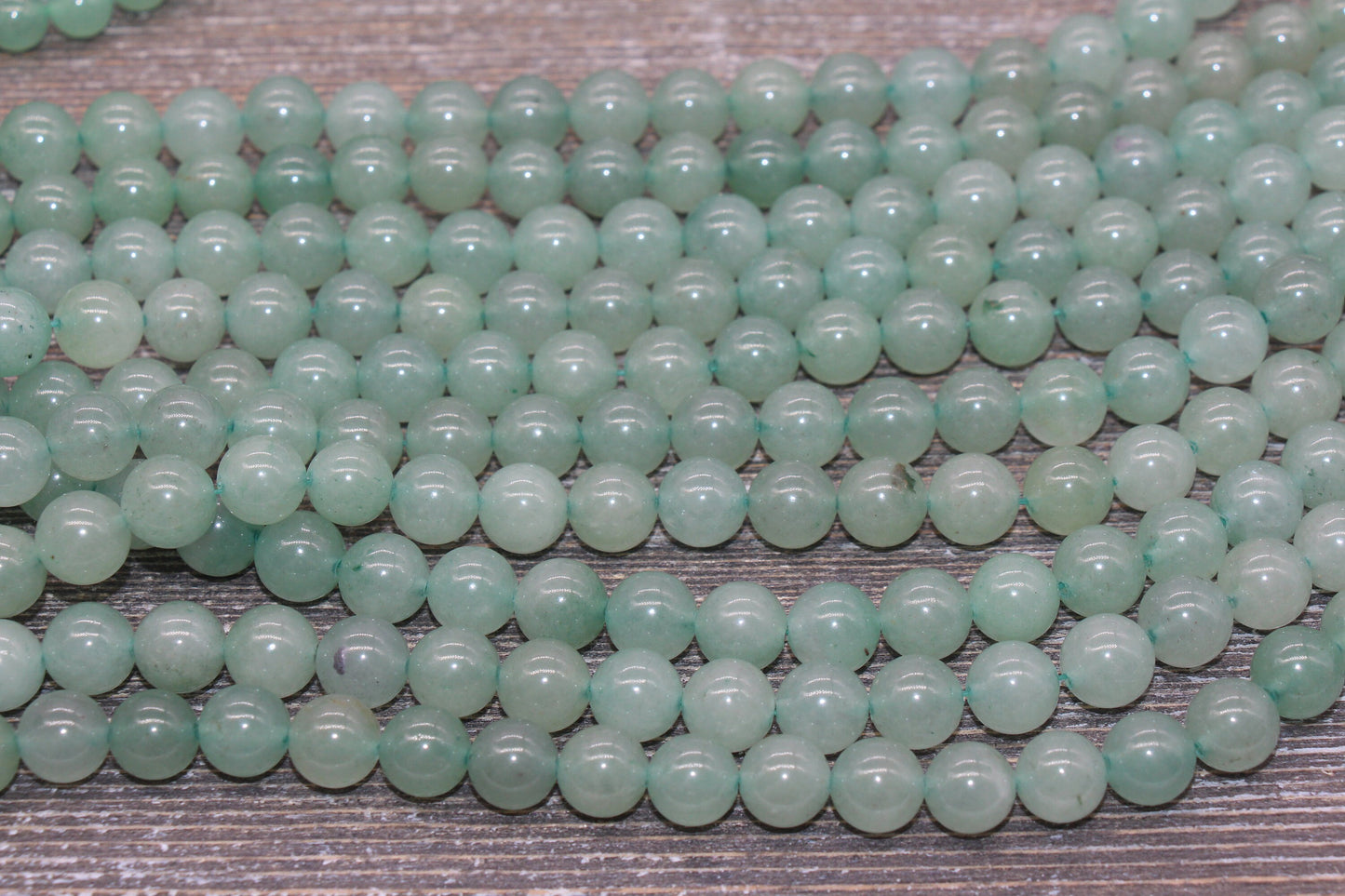 Aventurine Beads, Natural Gemstone Round Beads, Sizes 4mm 6mm 8mm 10mm 12mm, Full Strand 15.5 inch, #96