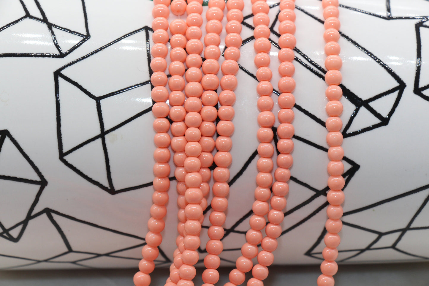 4mm Glass Beads, Round Glass Beads, Jewelry Glass Beads, Bracelet Beads