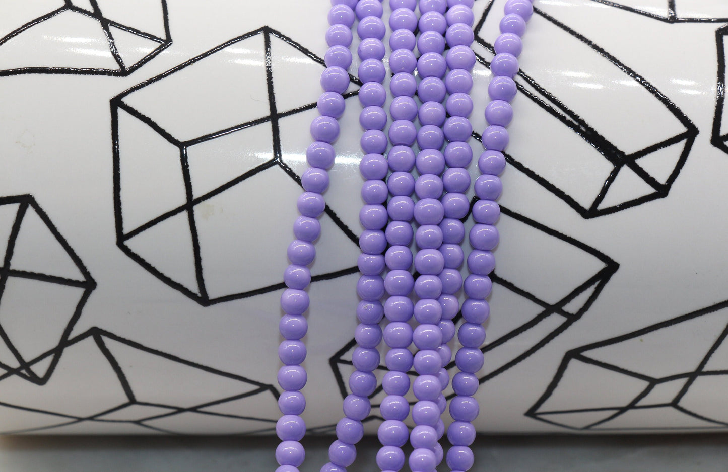 4mm Glass Beads, Round Glass Beads, Jewelry Glass Beads, Bracelet Beads