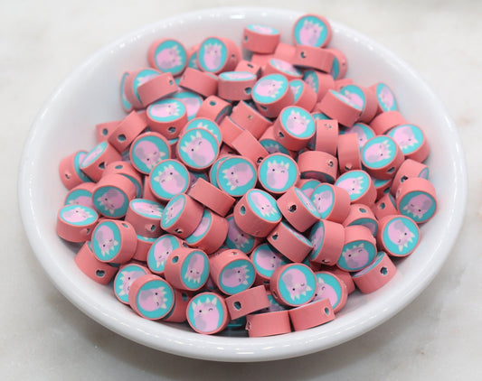 Unicorn Polymer Clay Beads, Kawaii Unicorn Cane Beads, Unicorn Clay Beads, Jewelry Beads, Beads for Bracelet #301