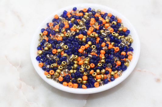 Mix Glass Seed Beads, 4mm 6/0 Glass Seed Beads, Mix Multicolor Seed Beads, Rocailles Beads, Beading Supplies, Bracelet Glass Beads #2938