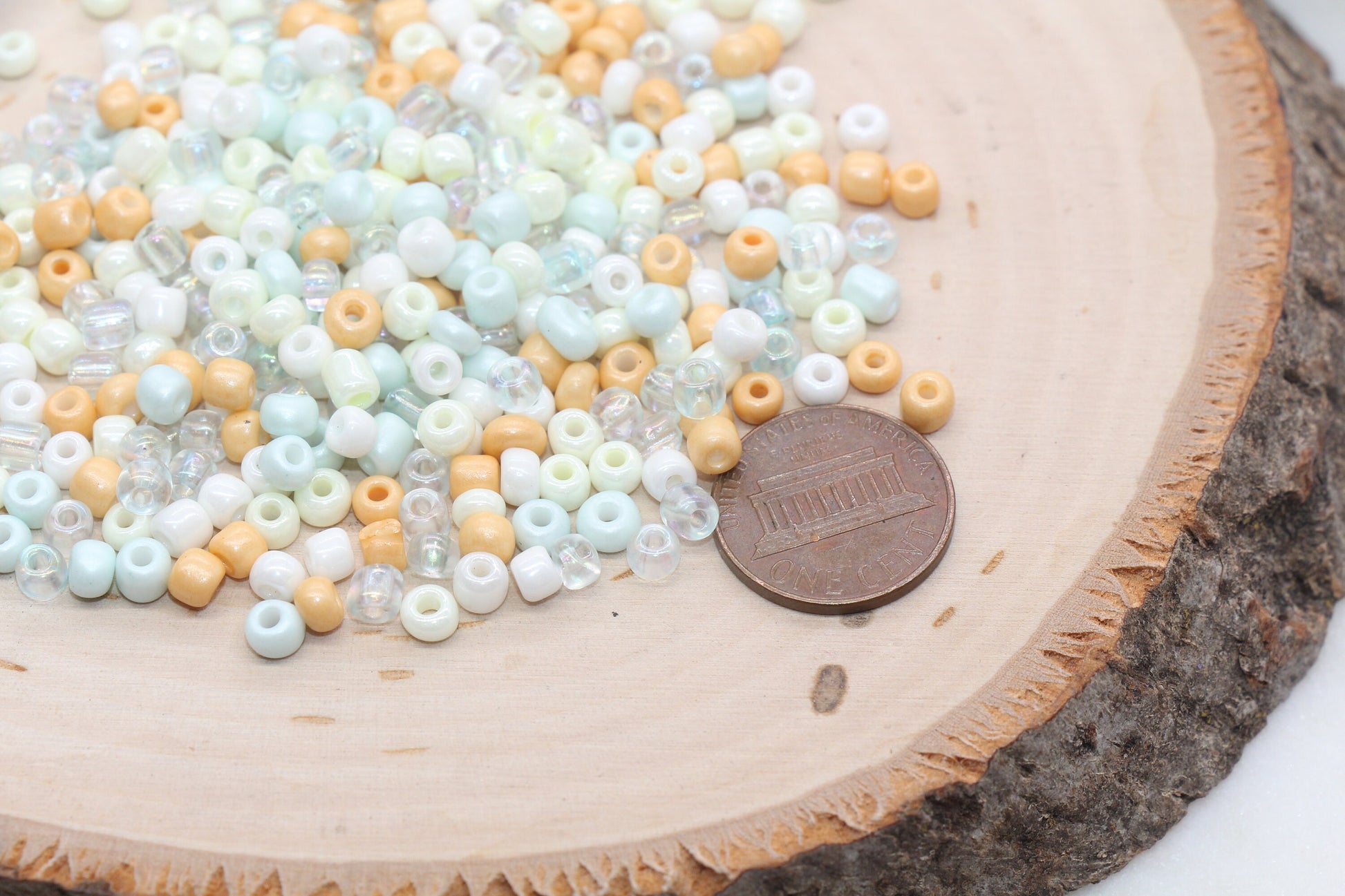 Mix Glass Seed Beads, 4mm 6/0 Glass Seed Beads, Mix Multicolor Seed Beads, Rocailles Beads, Beading Supplies, Bracelet Glass Beads #2953