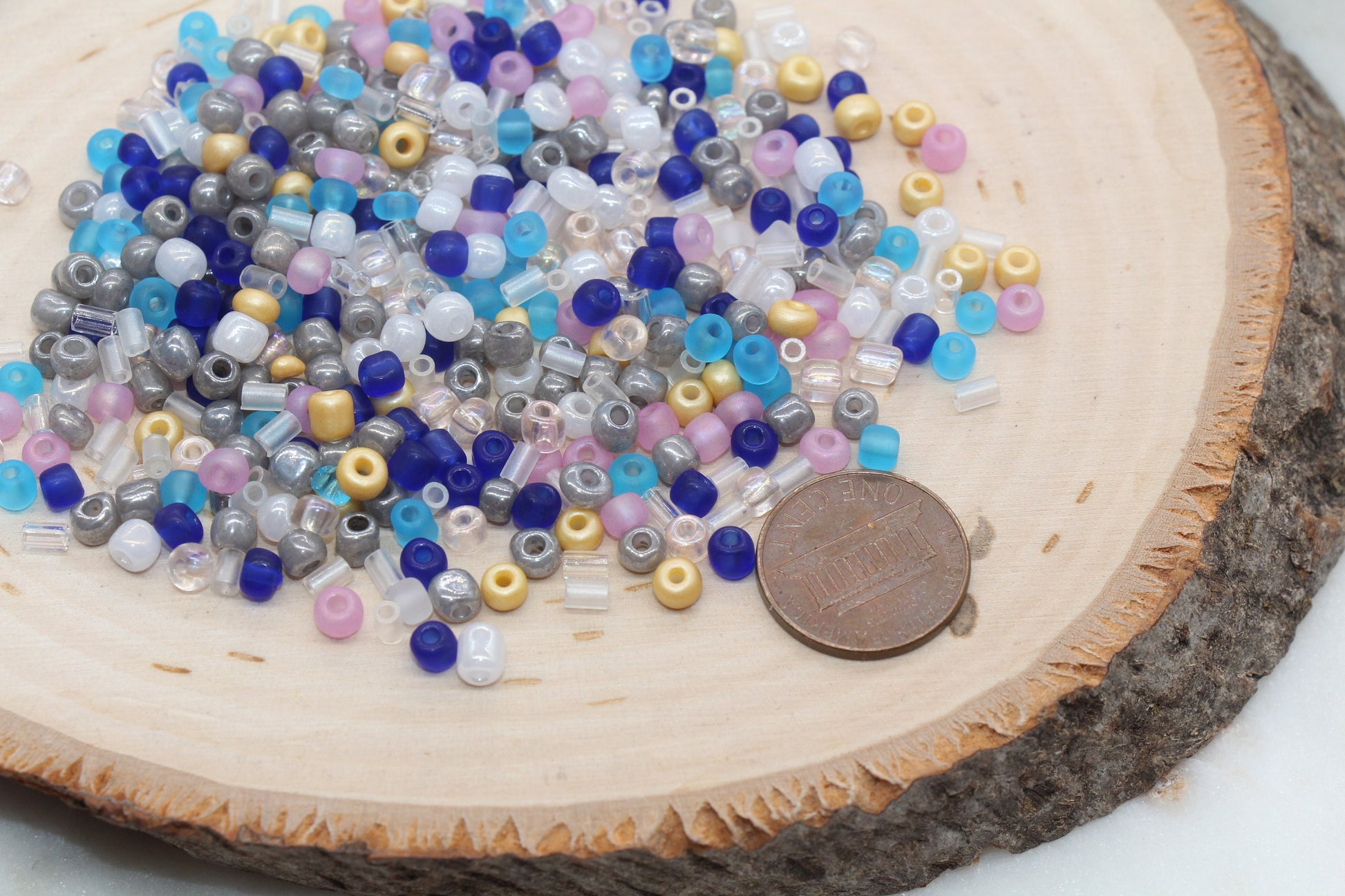 Mix Glass Seed Beads, 4mm 6/0 Glass Seed Beads, Mix Multicolor Seed Beads, Rocailles Beads, Beading Supplies, Bracelet Glass Beads #2935