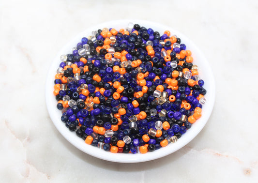 Mix Glass Seed Beads, 4mm 6/0 Glass Seed Beads, Mix Multicolor Seed Beads, Rocailles Beads, Beading Supplies, Bracelet Glass Beads #2939