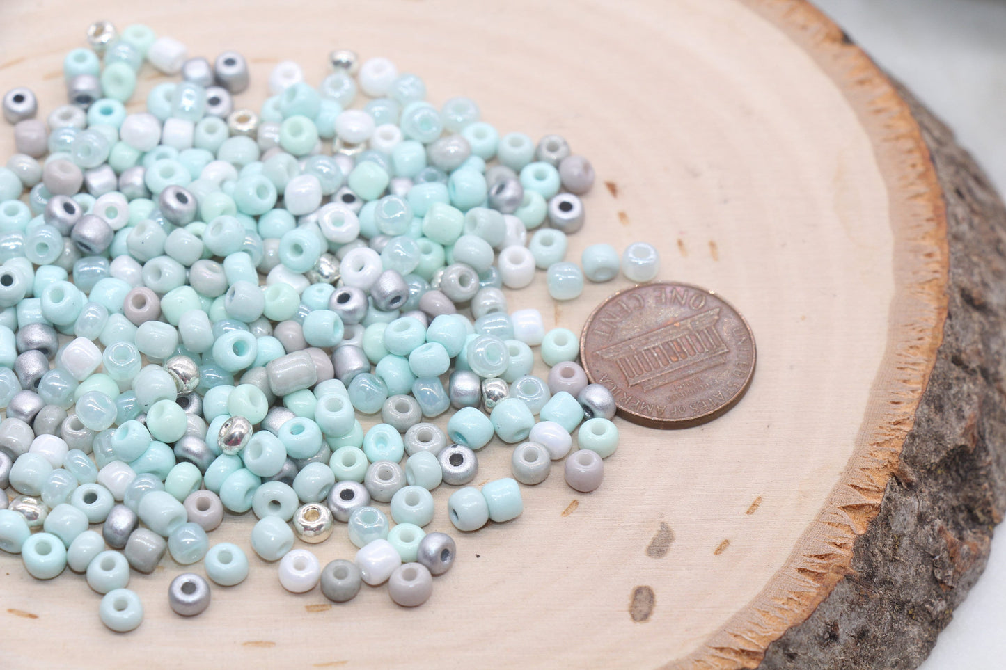 Mix Glass Seed Beads, 4mm 6/0 Glass Seed Beads, Mix Multicolor Seed Beads, Rocailles Beads, Beading Supplies, Bracelet Glass Beads #2941