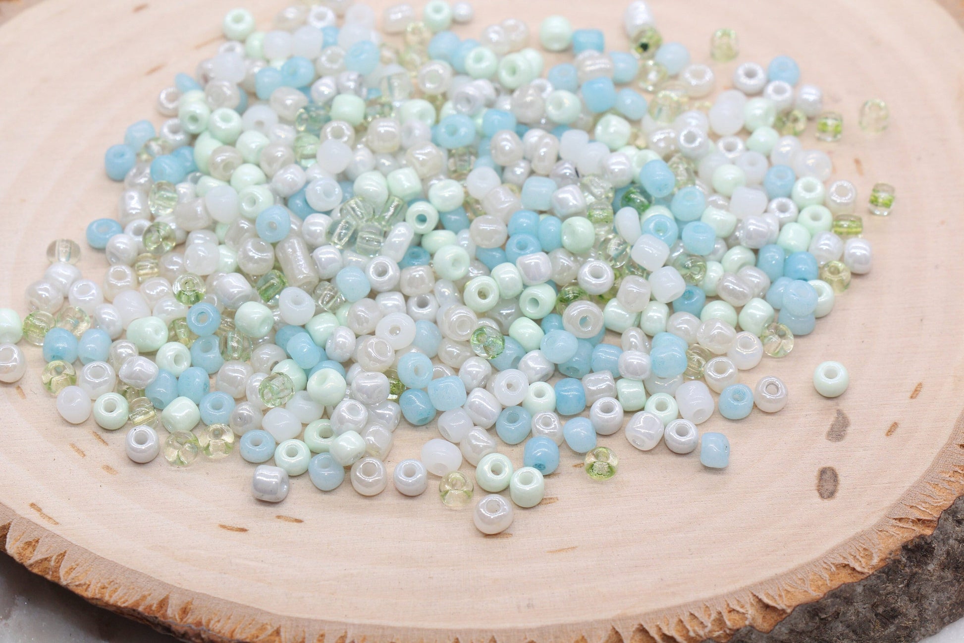 Mix Glass Seed Beads, 4mm 6/0 Glass Seed Beads, Mix Multicolor Seed Beads, Rocailles Beads, Beading Supplies, Bracelet Glass Beads #2956