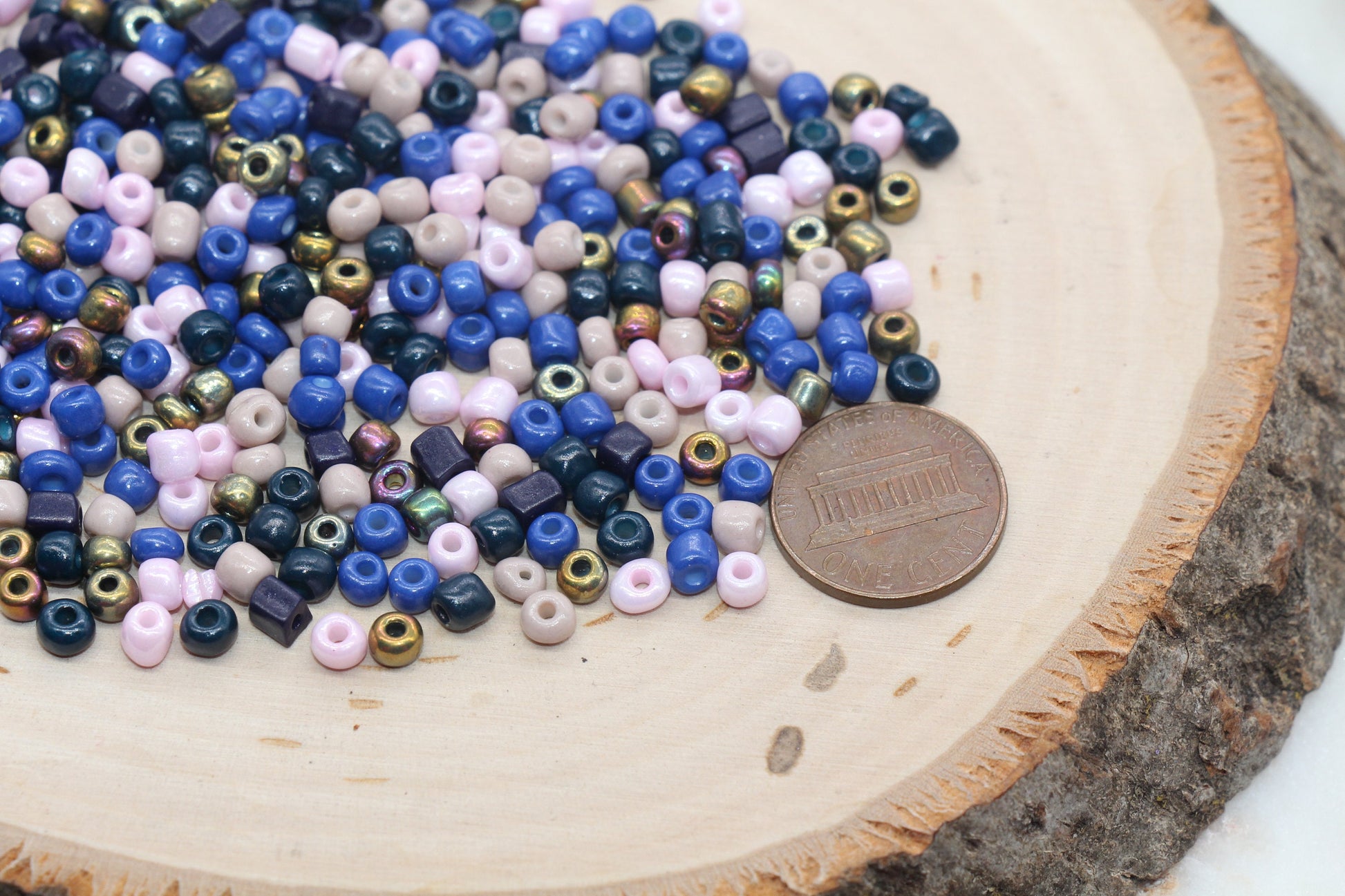 Mix Glass Seed Beads, 4mm 6/0 Glass Seed Beads, Multicolor Seed Beads, Rocailles Beads, Beading Supplies, Bracelet Beads #2963