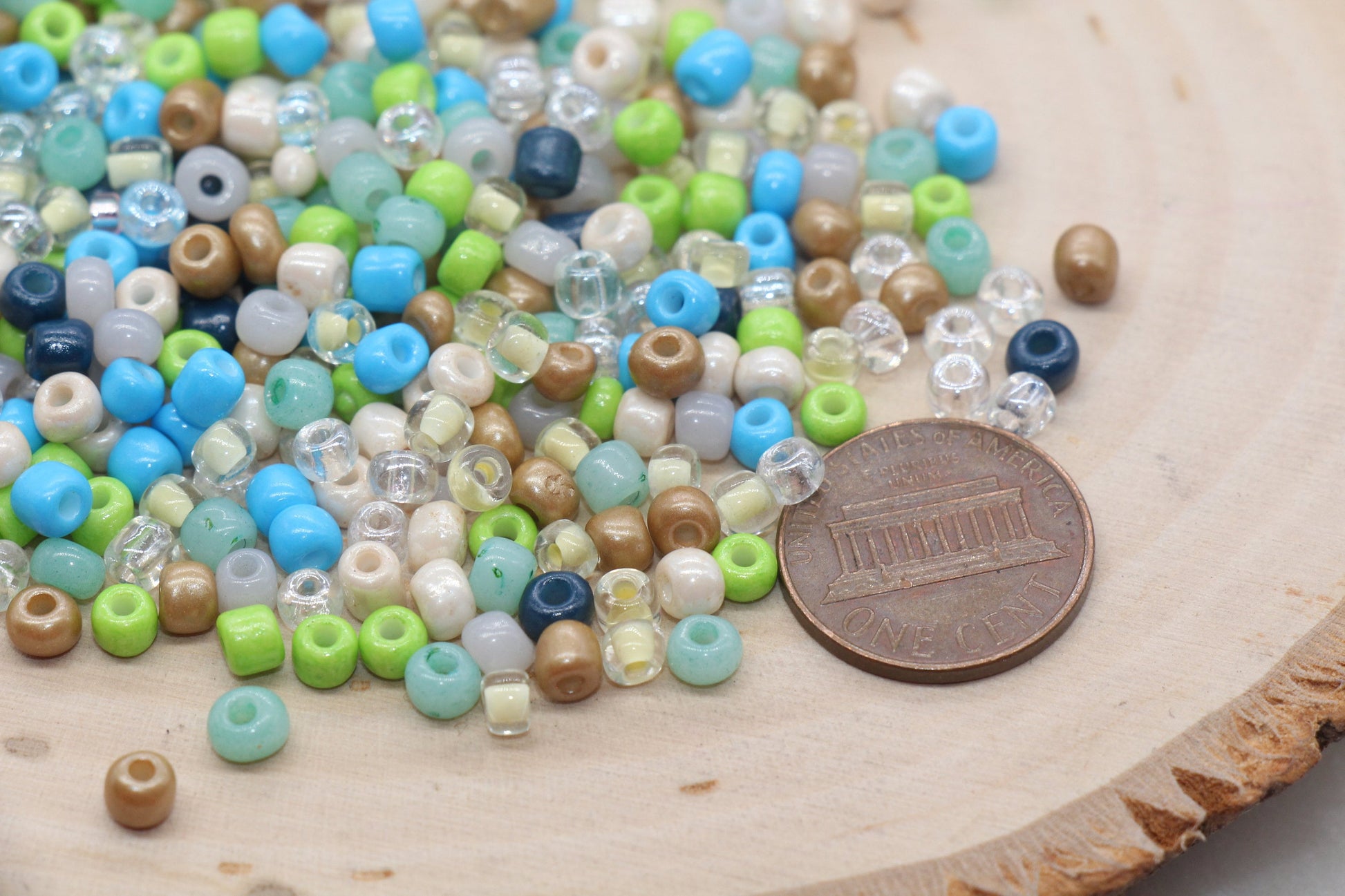 Mix Glass Seed Beads, Size 4mm 6/0 Glass Seed Beads, Multicolor Seed Beads, Rocailles Beads, Bracelet Beads #3090