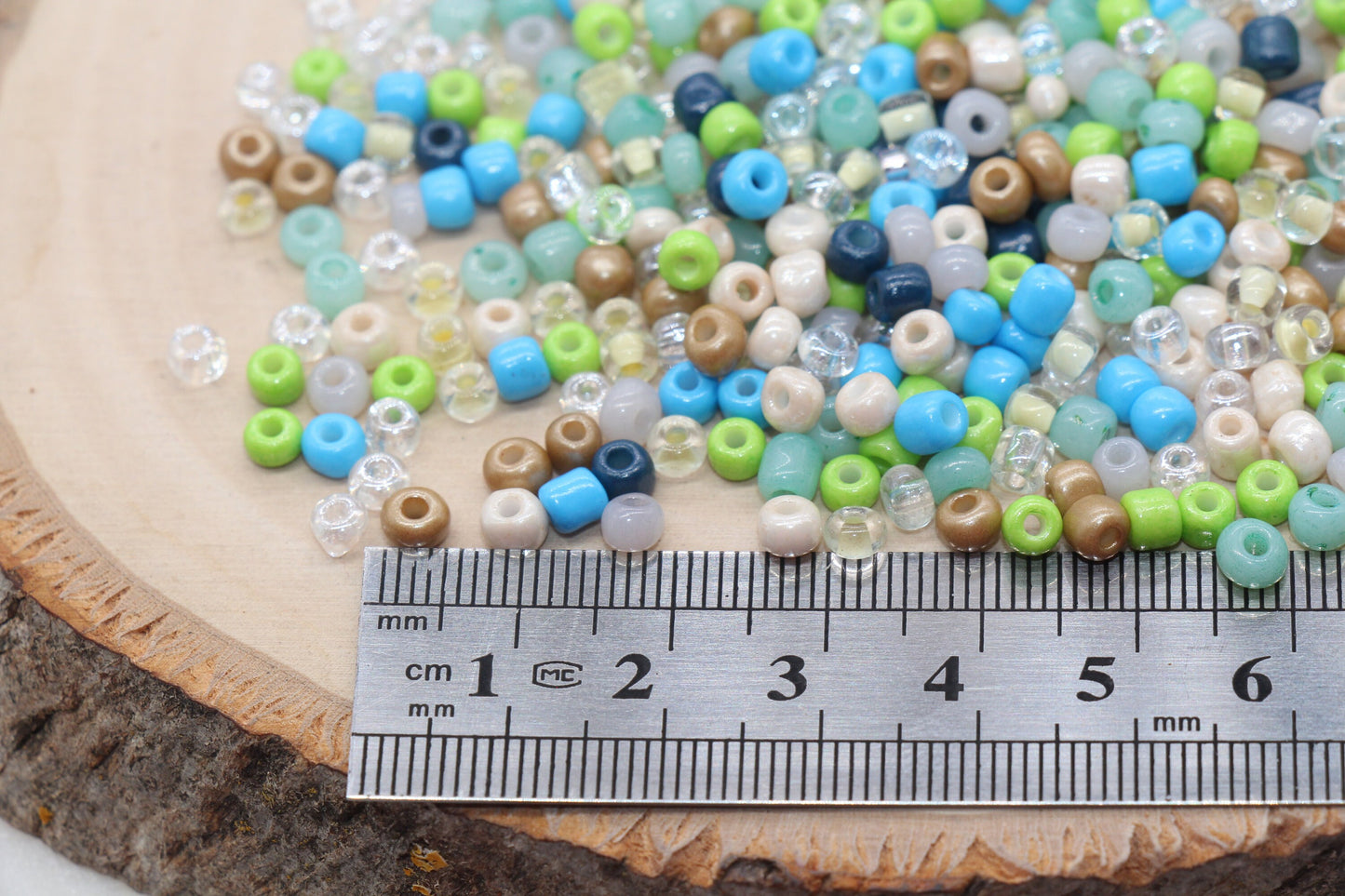 Mix Glass Seed Beads, Size 4mm 6/0 Glass Seed Beads, Multicolor Seed Beads, Rocailles Beads, Bracelet Beads #3090