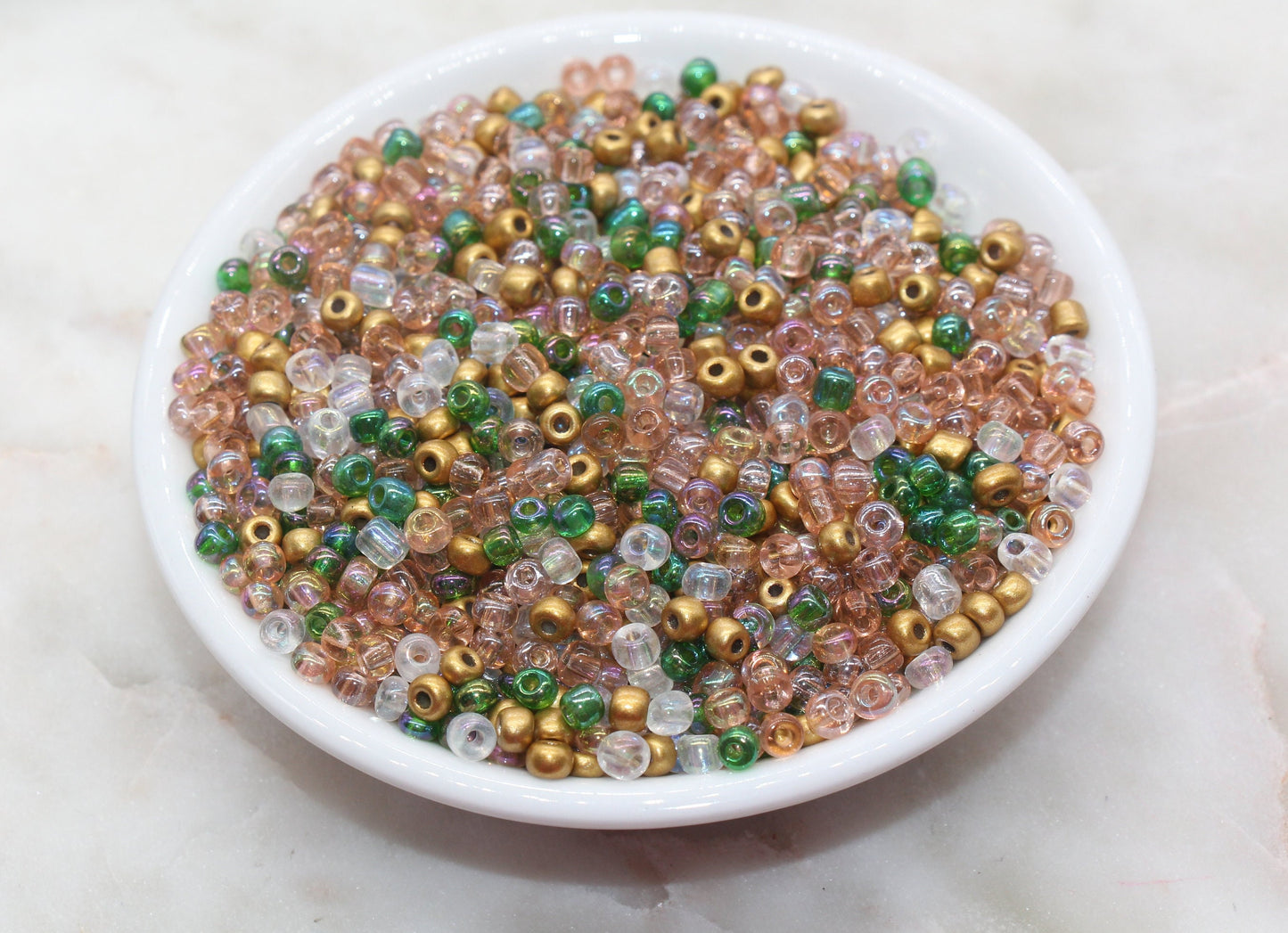 Mix Glass Seed Beads, Size 4mm 6/0 Glass Seed Beads, Multicolor Seed Beads, Rocailles Beads, Bracelet Beads #3091