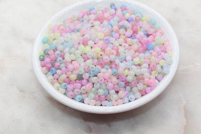 Mix Glass Seed Beads, Size 4mm 6/0 Glass Seed Beads, Multicolor Seed Beads, Rocailles Beads, Bracelet Beads #3078